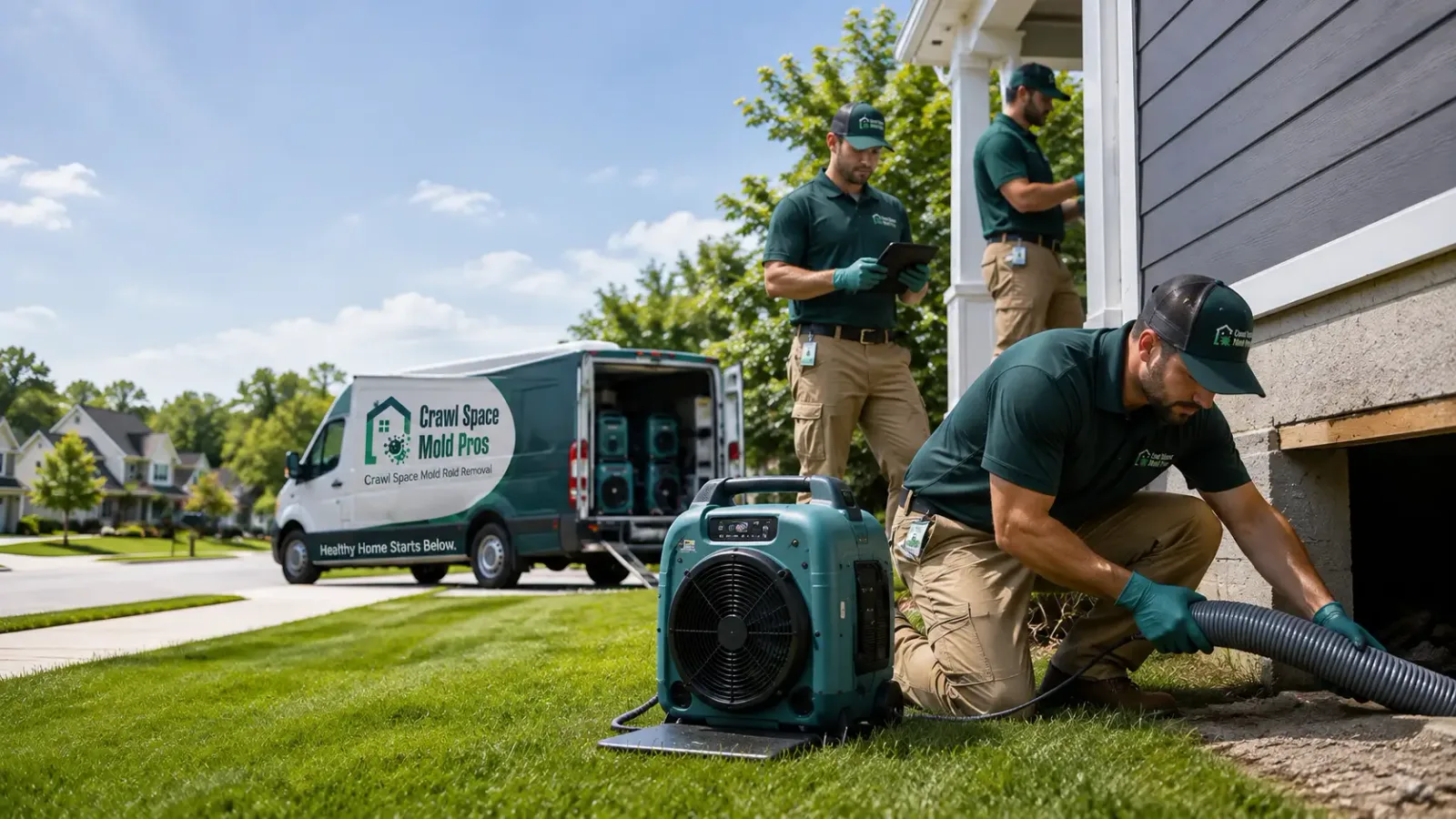 Crawl Space Mold Removal in Waskom, TX
